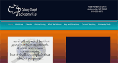 Desktop Screenshot of calvarychapeljnc.org
